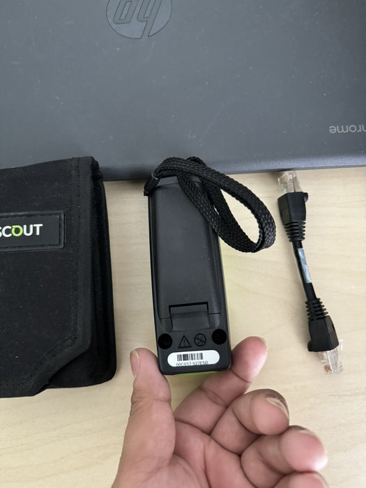 NETALLY LSPRNTR-300 POCKET-SIZED LINKSPRINTER NETWORK TESTER MODEL 300 & CASE