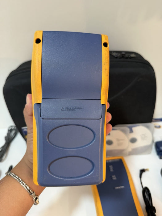 FLUKE NETWORKS DTX-1800 DTX CABLE ANALYZER KIT & PLA002 TESTED