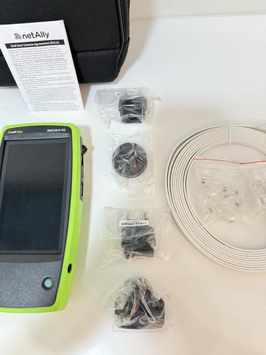 NETSCOUT AIRCHECK G2 KIT WITH ACCESSORIES TESTED