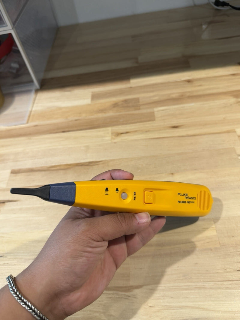 FLUKE NETWORKS PRO3000 F60 PROBE & PRO3000 TONER KIT TESTED