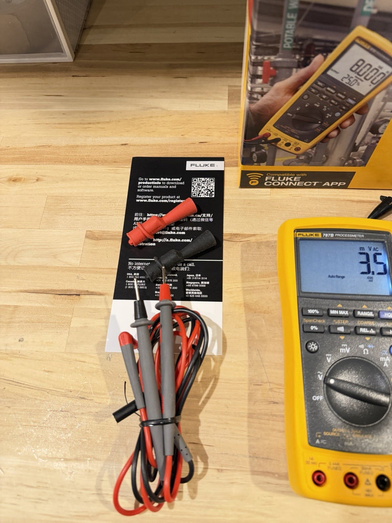 FLUKE 787B PROCESS METER TESTED