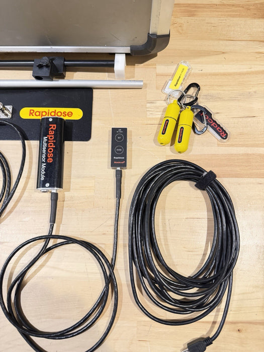 RADCAL RAPIDOSE MULTISENSOR MODULES & ACCESSORIES (TESTED) FREE SHIPPING