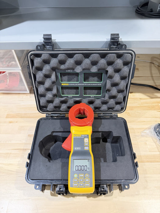 FLUKE 1630-2 FC EARTH GROUND CLAMP METER (TESTED) FREE SHIPPING