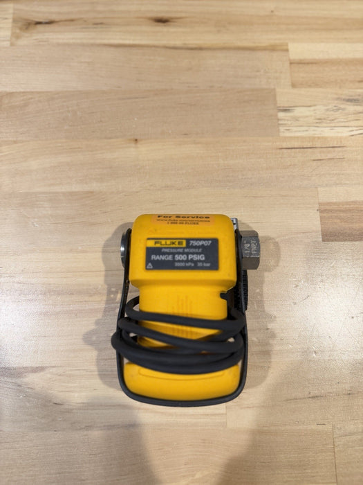 FLUKE 750P07 500 PSIG 35 BAR PRESSURE MODULE TESTED