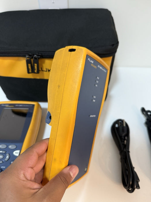FLUKE NETWORKS DTX-1800 DTX CABLE ANALYZER & DTX-REMOTE TESTED