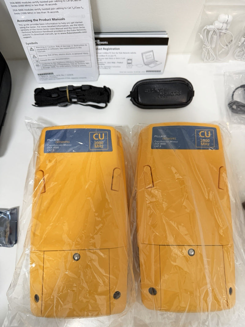 FLUKE NETWORKS DSX2-8000 ANALYZER/GLD 1 YEAR SUPPORT