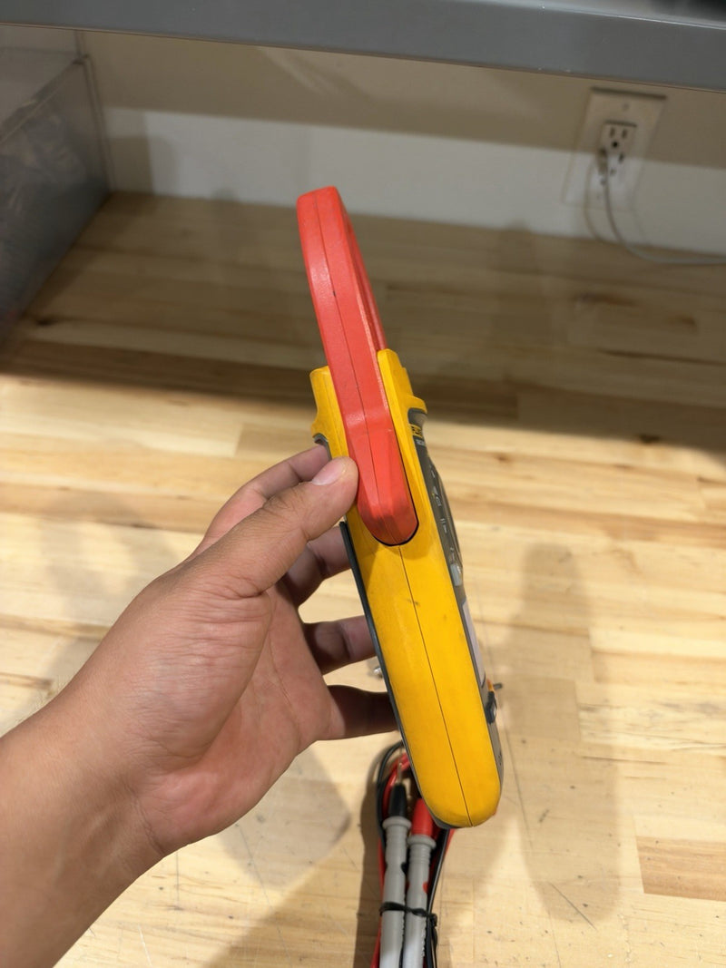 FLUKE 374 FC TRMS CLAMP METER W/ LEADS & CLIPS (TESTED) SHIPS FAST