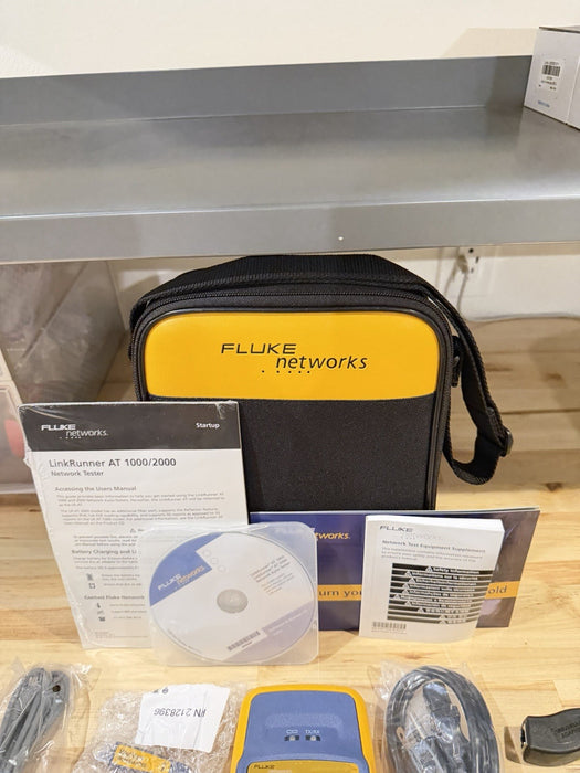 FLUKE NETWORKS LINKRUNNER AT-2000 AUTO TESTER KIT (NEW FACTORY SEALED) RARE