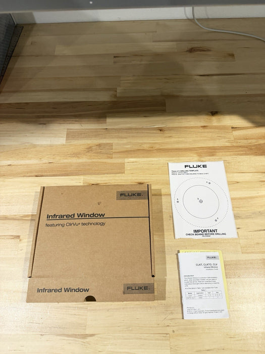 FLUKE FLK-075-CLKT INFRARED VIEWING WINDOW  75MM 3" (NEW FACTORY SEALED) NEW