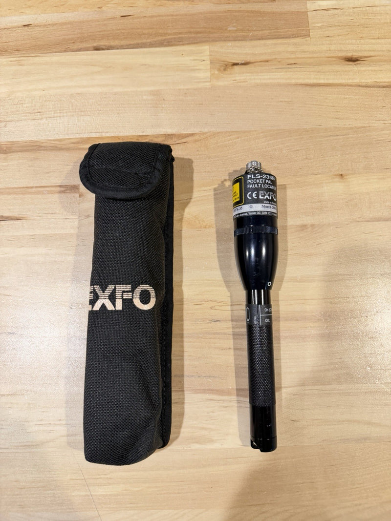 EXFO FLS-235B POCKET PAL VISUAL FAULT LOCATOR IDENTIFIER TESTED