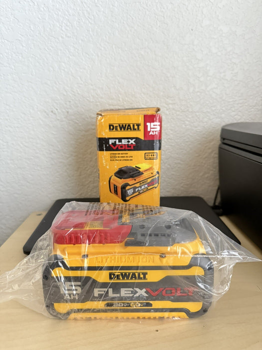 DEWALT DCB615 FLEXVOLT 20V/60V 15.0AH SINGLE BATTERY USA MADE