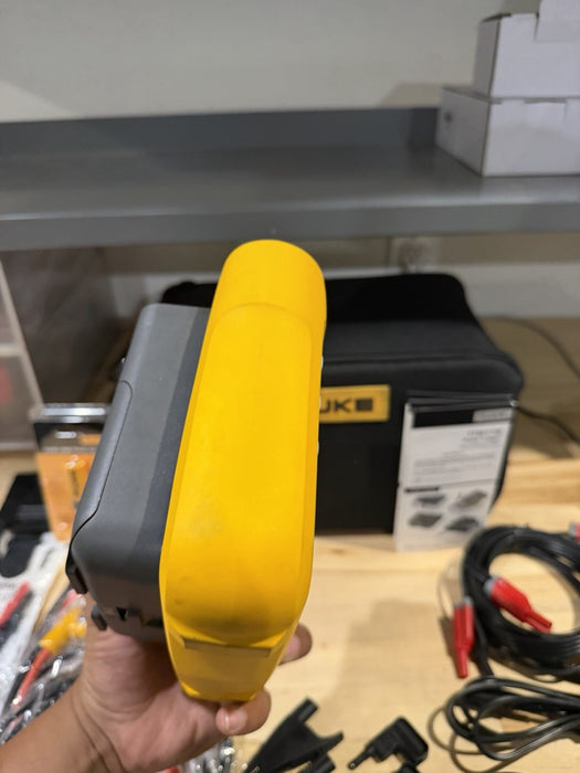 FLUKE 1738 POWER LOGGER KIT 3 PHASE W/ACCESSORIES (TESTED) FREE SHIPPING