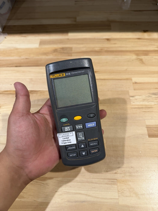 FLUKE 54 II THERMOMETER FOR PARTS