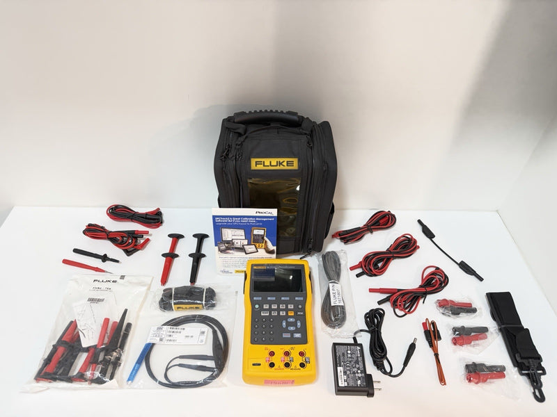 FLUKE 754 DOCUMENTING PROCESS CALIBRATOR WITH ACCESSORIES CALIBRATED 2026