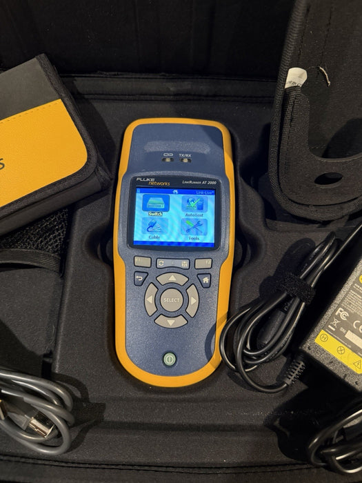 FLUKE NETWORKS LRAT-2000 LINKRUNNER AT-2000 AUTO TESTER - FREE SHIPPING