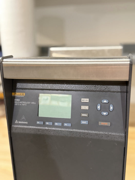 FLUKE 9190A FIELD METROLOGY WELL -95°C TO 140°C (TESTED) FREE SHIPPING
