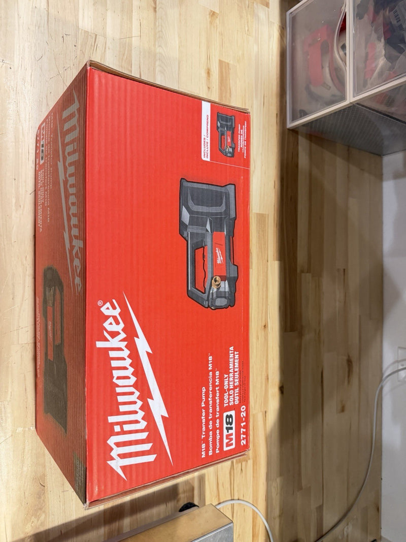 MILWAUKEE 2771-20 M18 TRANSFER PUMO NEW IN BOX (SHIPS FAST) NEW SEALED