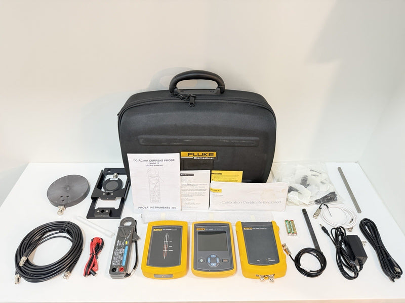 FLUKE BIOMEDICAL TNT 12000D W DOSEMATE 12000WD KIT & ACCESSORIES KIT TESTED