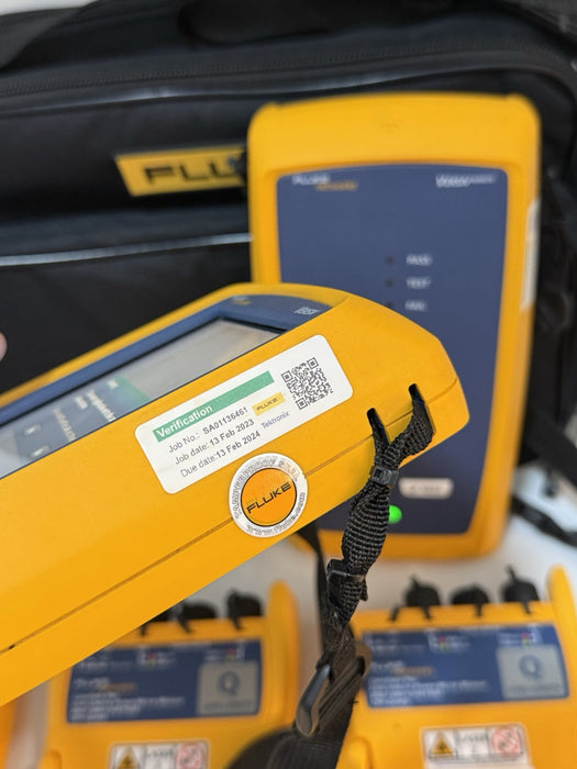 FLUKE NETWORKS DSX-8000QI 2 GHZ DSX2-8000 CABLE ANALYZER W QUAD OLTS CAL 2024