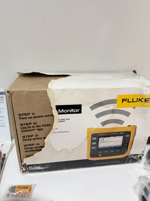 FLUKE 3540 FC 3-PHASE POWER MONITOR KIT (NEW FACTORY SEALED) FREE SHIPPING