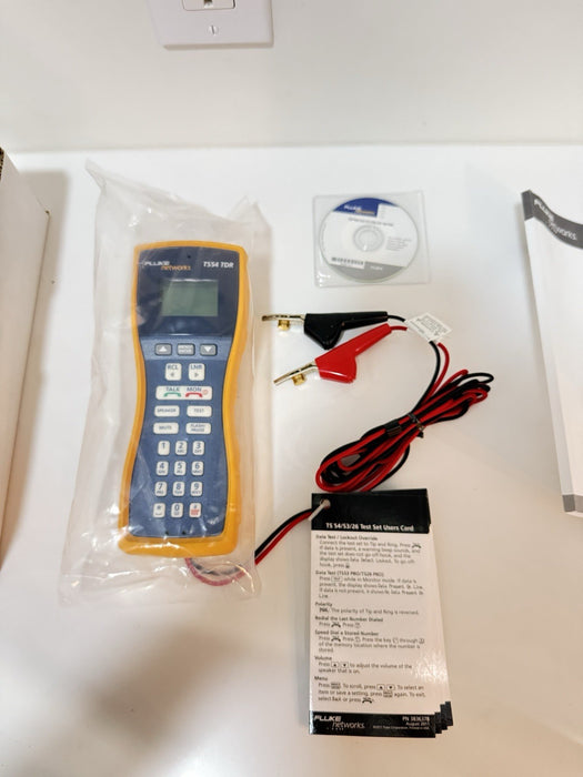 FLUKE NETWORKS TS54 TDR TEST SET (NEW FACTORY SEALED) SHIPS FREE
