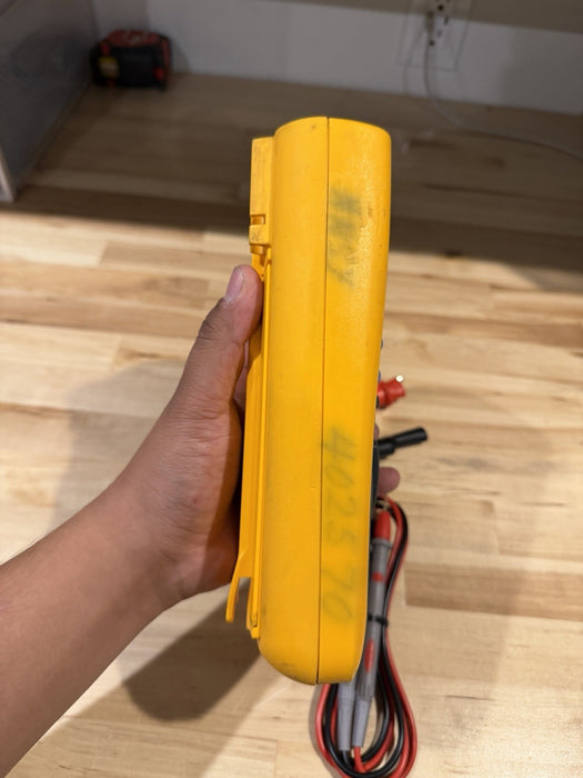 FLUKE 289 TRUE RMS ELECTRONIC LOGGING DIGITAL MULTIMETER W/ LEADS & CLIPS #7