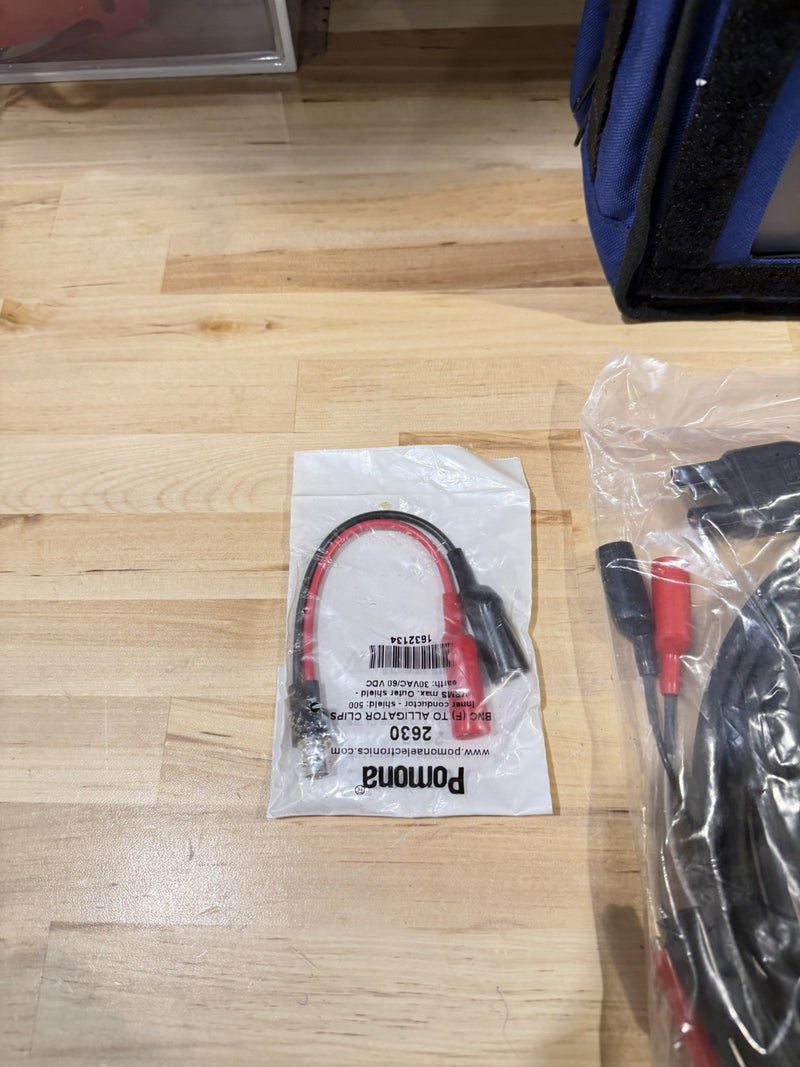 TEMPO TELSCOUT TS100 TDR REFLECTOMETER CABLE TESTER WITH LEADS & ACCESSORIES TESTED
