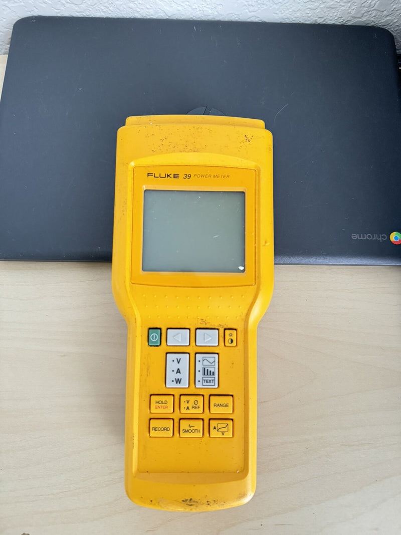 FLUKE 39 POWER METER FOR PARTS