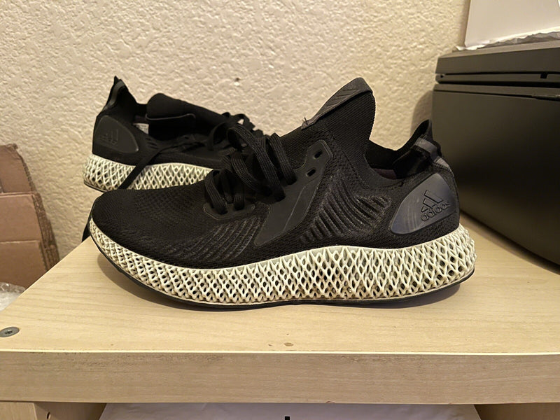 SIZE 7.5 - ADIDAS ALPHAEDGE 4D CORE BLACK 2019