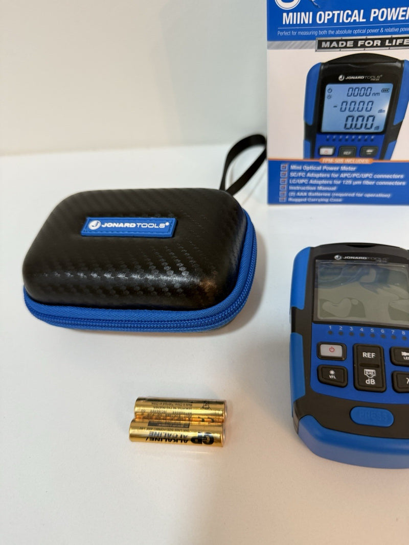 JONARD TOOLS FPM-50S MINI OPTICAL POWER METER