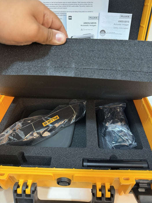 FLUKE ii915 ACOUSTIC IMAGER2-100KHZ W/LEAKQ PDQ MECQ & WIFI (CALIBRATED 2025)NEW