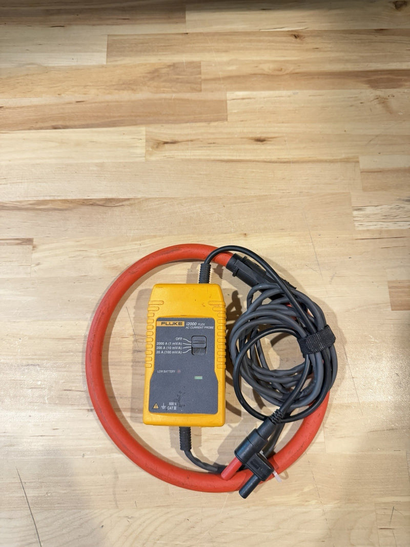 FLUKE I2000 IFLEX AC CURRENT PROBE TESTED
