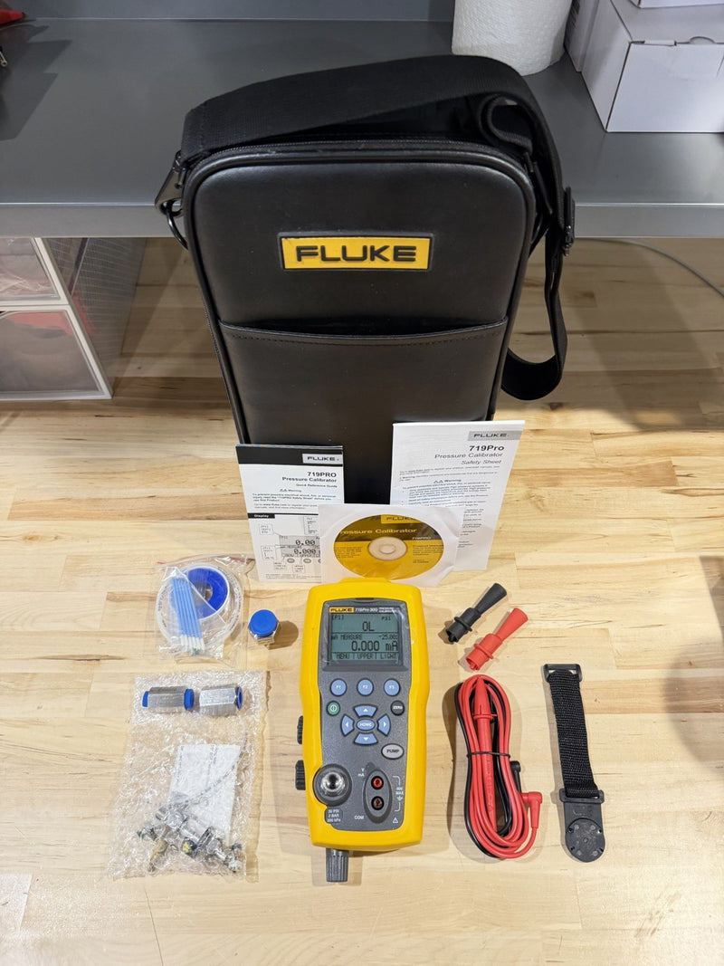 FLUKE 719PRO 30G PRESSURE CALIBRATOR KIT (PARTS ONLY) FOR PARTS