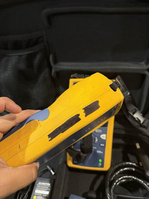 FLUKE DTX-1200 CABLE ANALYZER KIT W ACCESSORIES (TESTED) SHIPS FREE