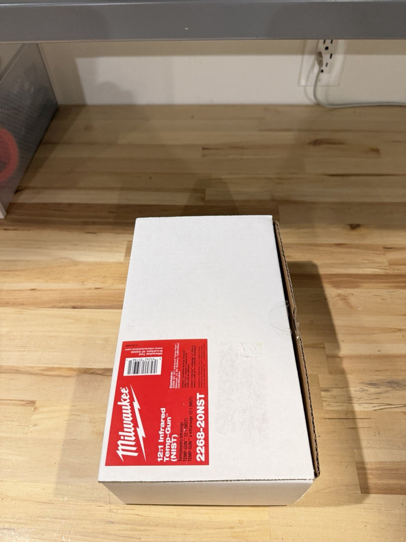 MILWAUKEE 2268-20NST 12:1 INFD TEMP-GUN (NIST) CALIBRATED 2026 RARE