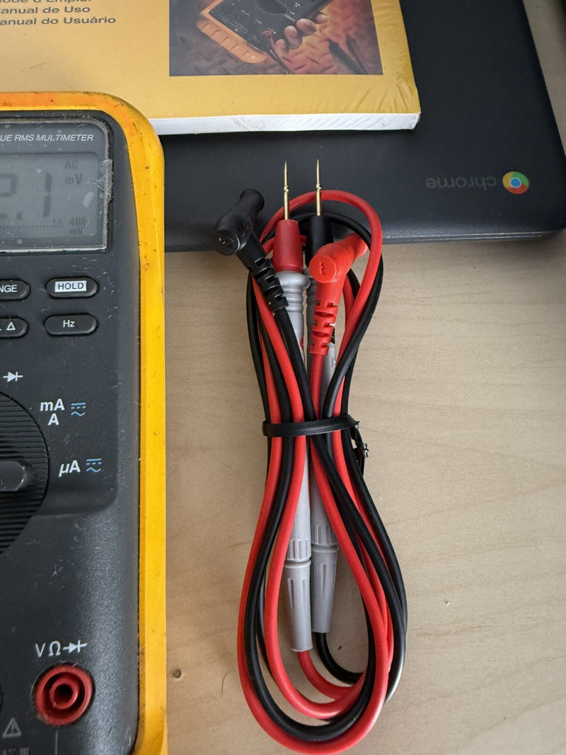 FLUKE 87 III TRUE RMS MULTIMETER WITH LEADS & MANUALS