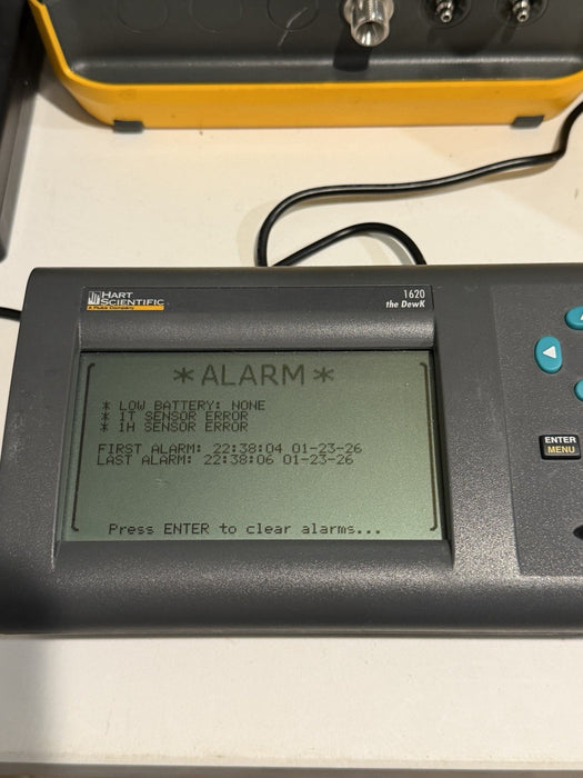 FLUKE HART SCIENTIFIC 1620 DEWK THERMO-HYGROMETER (TESTED) SHIPS FAST