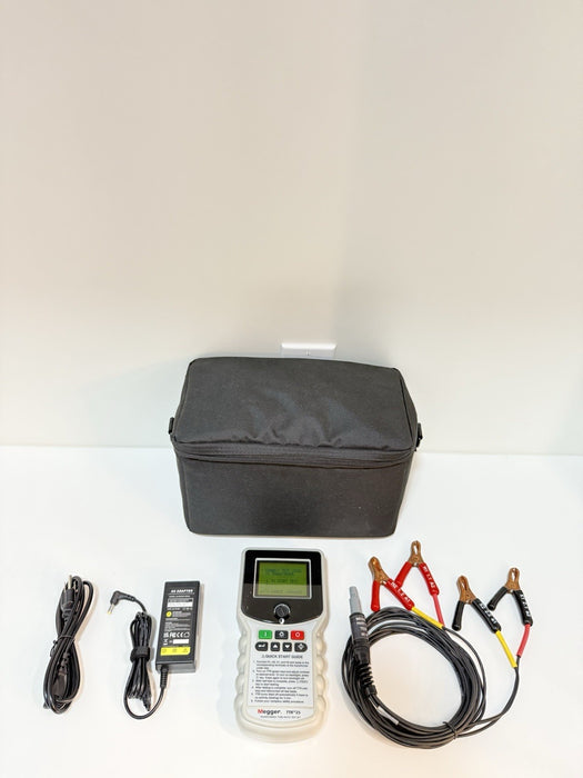 MEGGER TTR-25 SINGLE & THREE PHASE TRANSFORMER TURN-RATIO TEST