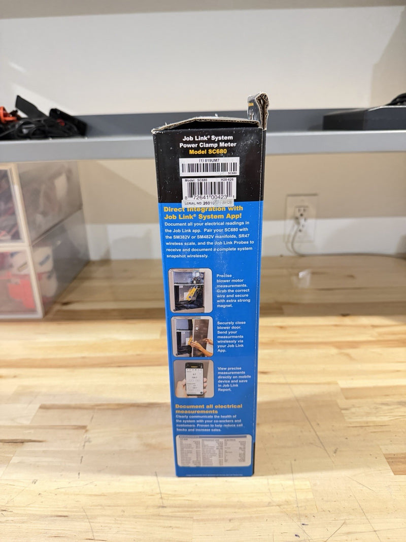 FIELDPIECE SC680 TRUE RMS JOB LINK METER (NEW FACTORY SEALED) FREE SHIPPING
