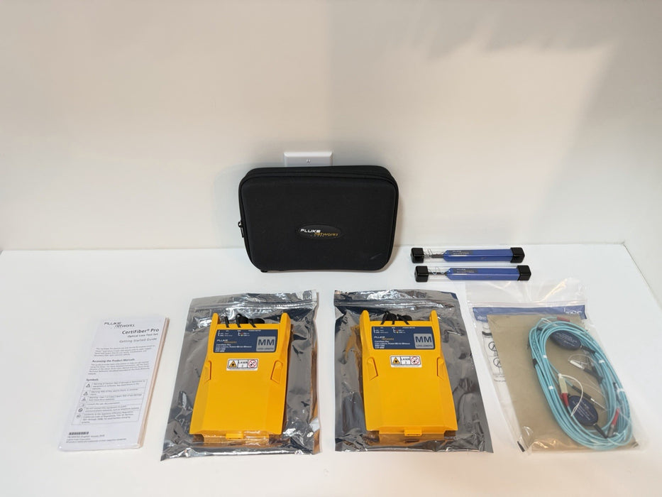 FLUKE NETWORKS CFP-MM-ADD CERTIFIBER PRO MULTIMODE OLTS MODULES KIT (NEW SEALED)