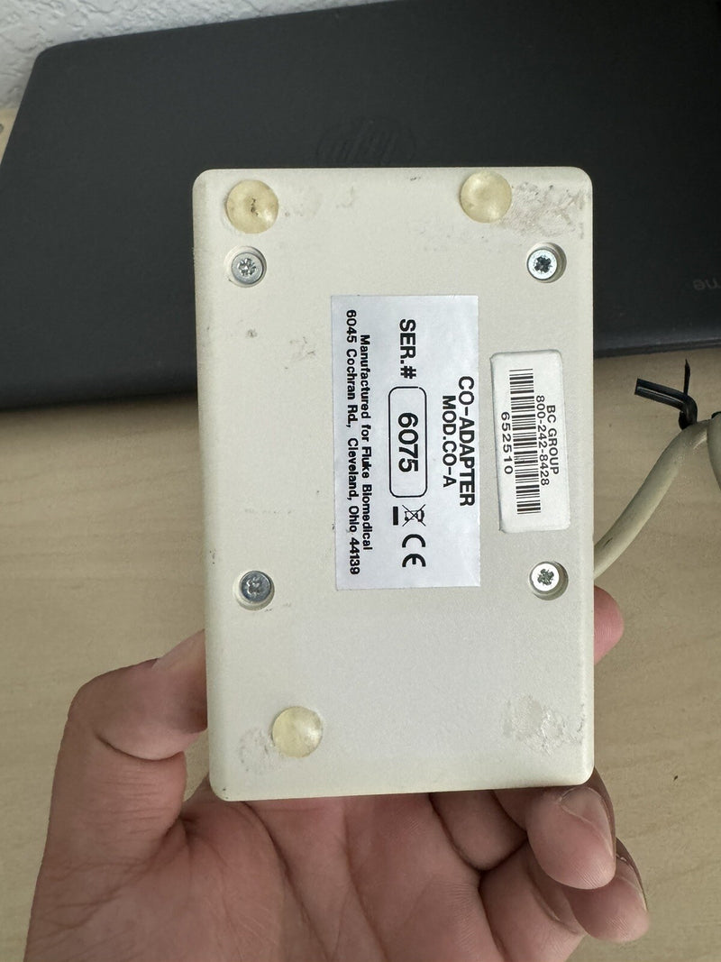 FLUKE PS420 CO-ADAPTER TESTED