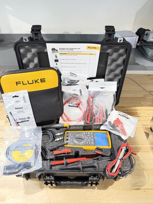 FLUKE 287 AN/GSM-437 DIGITAL MULTIMETER TESTER KIT TESTED