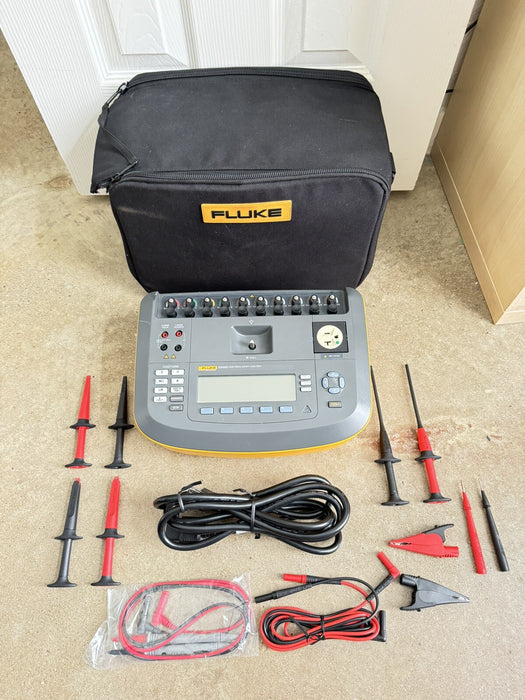 FLUKE ESA620 ELECTRICAL SAFETY ANALYZER/W NEW LEAD KIT - FREE SHIPPING