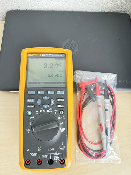 FLUKE 289 TRUE-RMS LOGGING MULTIMETER WITH LEADS