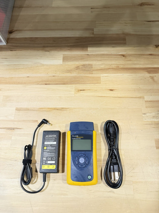 FLUKE NETWORKS LINKRUNNER DUO TESTER WITH CHARGER TESTED