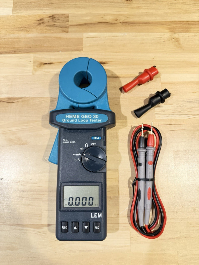 LEM HEME GEO 30 CLAMP ON GROUND LOOP TESTER USED