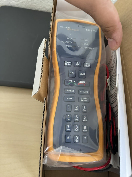 FLUKE NETWORKS TS23 PRO TEST SET NEW SEALED