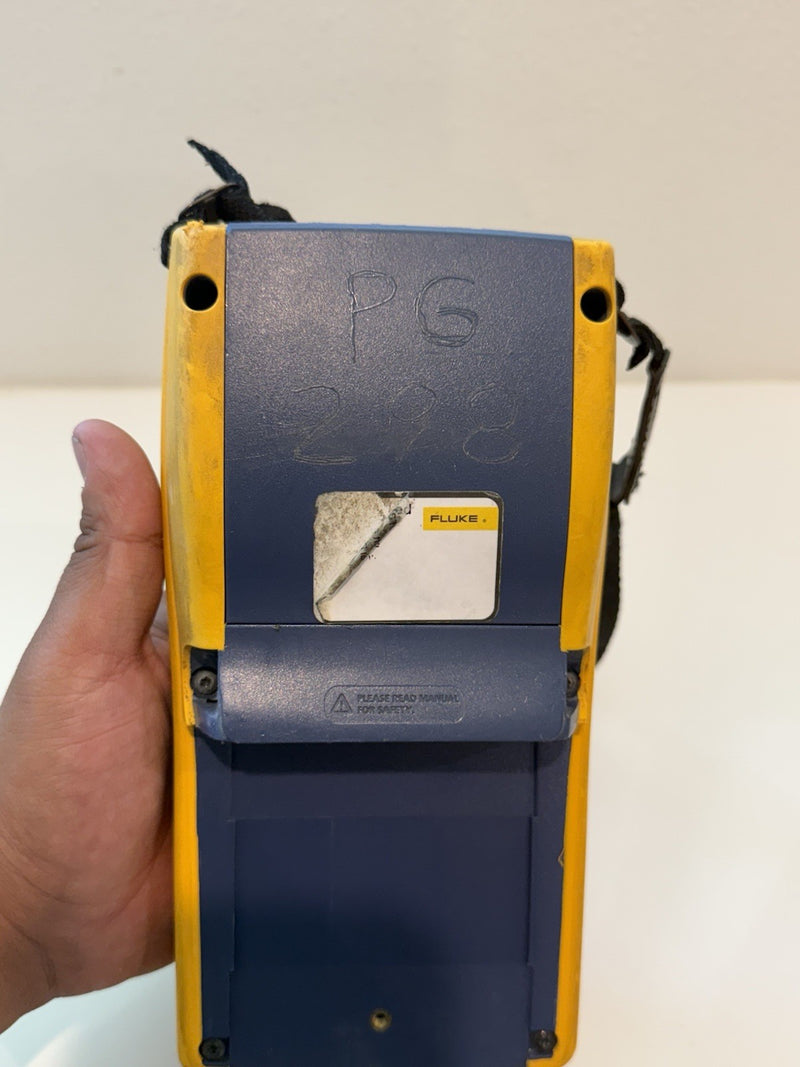 FLUKE NETWORKS DTX-1800 MAINFRAME TURNS ON NO BATTERY FOR PARTS