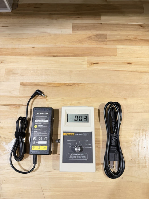 FLUKE BIOMEDICAL DPM2PLUS PRESSURE METER (TESTED) FREE SHIPPING CALIBRATED 2025