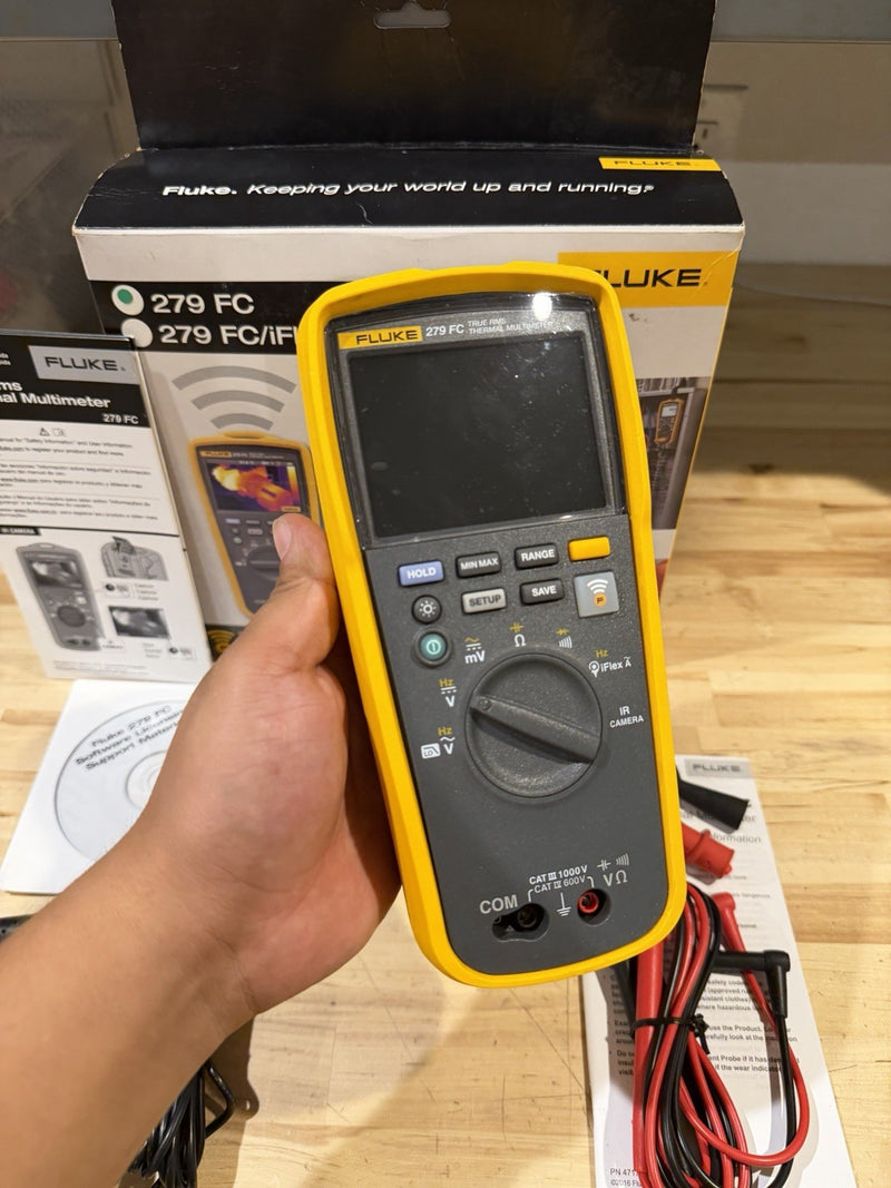 FLUKE 279 FC TRUE-RMS THERMAL MULTIMETER KIT (SHIPS FAST) FREE SHIPPING - NEW
